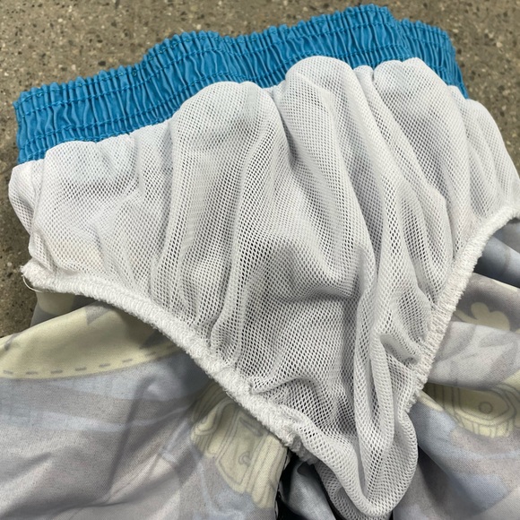 Officially Licensed Batman DC comics swim trunks 3T Front & Back Gotham Graphics - Picture 9 of 11